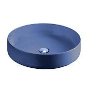 ArtCeram Cognac Раковина чаша d48x12,5h см, без перелива, покрытие Saniglaze, цвет: blu zaffiro COL002 16 00