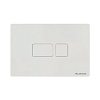 ArtCeram A16 Кнопка смыва для унитаза, пластик, цвет: matt white 704.000.05