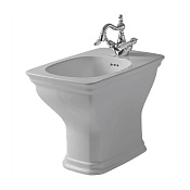 ArtCeram Civitas Биде напольное 36x54 см, 1 отв, с переливом, с креплениями, цвет: grigio acquarello CIB002 34 00