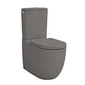 ArtCeram File 2.0 Унитаз напольный моноблок 37x67 см, цвет: grigio oliva FLV003 15 00