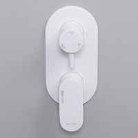 Wasserkraft Mindel Смеситель для душа с переключателем потоков, цвет: белый 8571