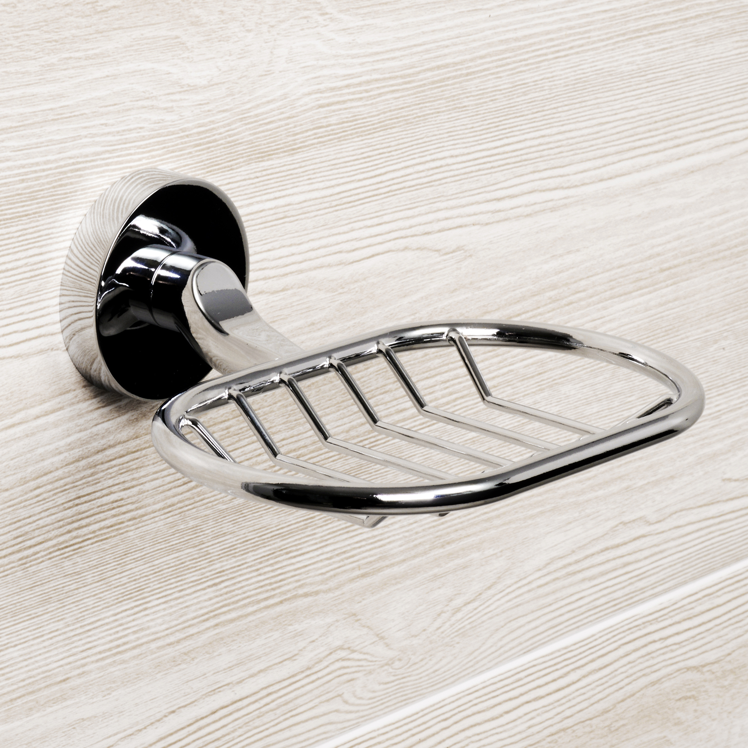 Wasserkraft Rhein Мыльница решетка подвесная, цвет: хром K-6269