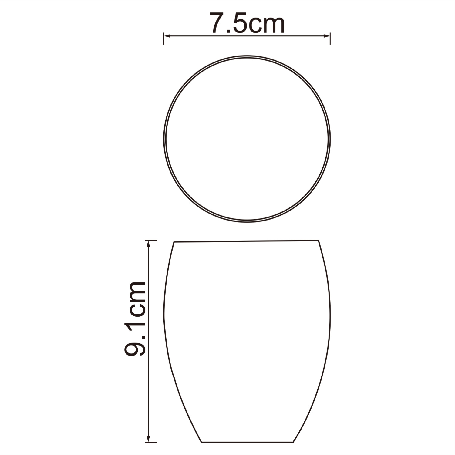 Wasserkraft Ruwer Стакан для зубных щеток, цвет: нержавеющая сталь K-6728