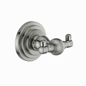 Wasserkraft Ammer Крючок двойной подвесной, цвет: никель K-7023D