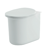 ArtCeram Chic Унитаз напольный безободковый 38x53 см, цвет: glossy white CHV002 01 00
