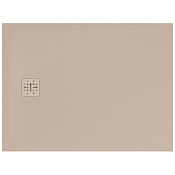 Globo Docciapietra Поддон для душа из композита 120х90x3h см, цвет: tortora DP12090505