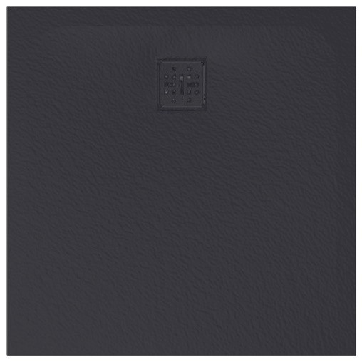 Globo Docciapietra Поддон для душа из композита 90х90x3h см, цвет: nero opaco DP09090504