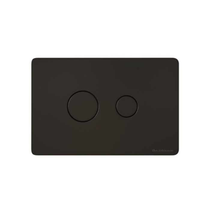 ArtCeram File 2.0 Кнопка смыва для унитаза, пластик, цвет: matt black 703.000.17