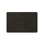 ArtCeram File 2.0 Кнопка смыва для унитаза, пластик, цвет: matt black 703.000.17