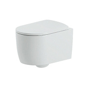 ArtCeram Monet Унитаз подвесной безободковый 36x52 см, цвет: matt white MNV001 05 00