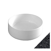 ArtCeram Cognac Раковина чаша d42x16h см, без перелива, покрытие Saniglaze, цвет: basalt COL001 98 00