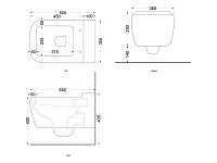 Cielo Shui Сиденье для унитаза, цвет: белый CPVSHTF