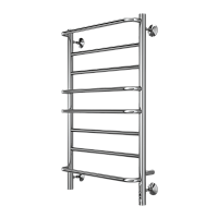 Terminus Евромикс Полотенцесушитель электрический 53,2x85h, цвет: хром 4670078531292