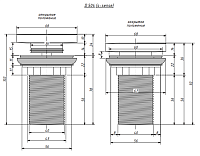 Salini D 504 Донный клапан для раковины из S-Stone, Click-Clack без перелива цвет: белый матовый 162302M
