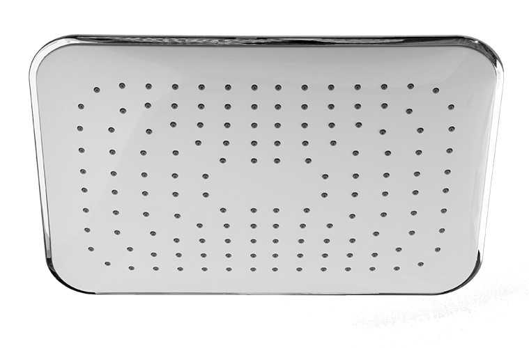 Remer Верхний душ 35x25 см, 1 режим, без кронштейна, цвет: bianco lucido/cromo 356REX