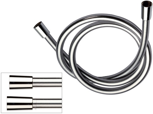 Remer Душевой шланг ПВХ 150 см, цвет: cromo 332CN2G150