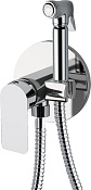 Remer Infinity Гигиенический душ со смесителем, шланг 120 см, с встраиваемой частью, цвет: cromo I65