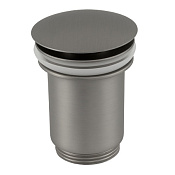 Remer Донный клапан click-clack без перелива, цвет: nichel spazzolato opaco 904CC114NPO