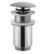 Remer Донный клапан click-clack без перелива, цвет: cromo 904CC114