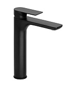 Remer Infinity Смеситель для раковины, без донного клапана, высота излива 25,6 см, цвет: nero opaco I11LNO