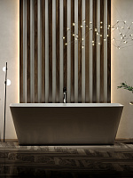 Sancos Dama Акриловая ванна отдельно стоящая 170x80x58h см, цвет: белый FB05