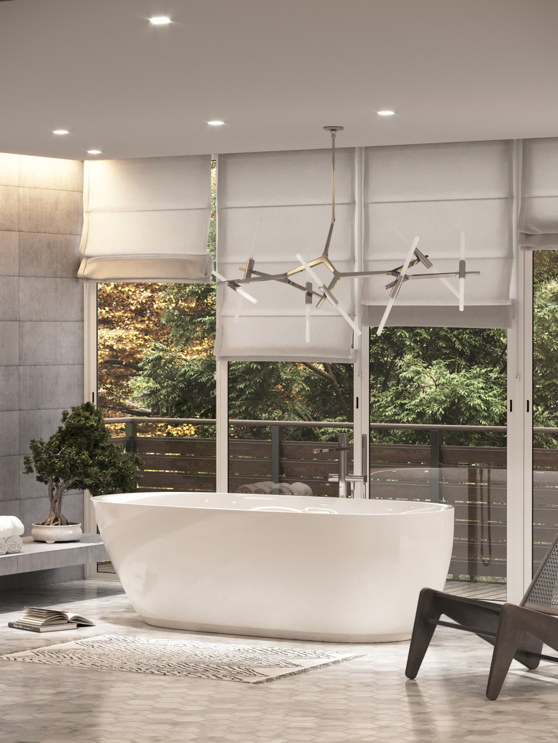 Sancos Single Акриловая ванна отдельно стоящая 180x85x58h см, цвет: белый/хром FB07