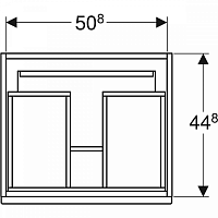 Geberit My Day Органайзер для пенала подвесной, цвет: темно-серый 598690000