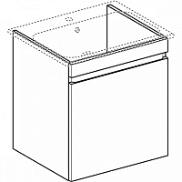 Geberit My Day Органайзер для пенала подвесной, цвет: темно-серый 598690000