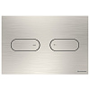 ArtCeram Inox Кнопка смыва для унитаза, пластик, цвет: steel 711.000.BS