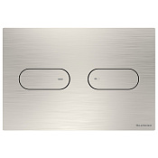 ArtCeram Inox Кнопка смыва для унитаза, пластик, цвет: steel 711.000.BS