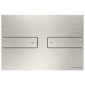 ArtCeram Inox Кнопка смыва для унитаза, пластик, цвет: steel 712.000.BS