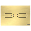 ArtCeram Inox Кнопка смыва для унитаза, пластик, цвет: gold 711.000.BG