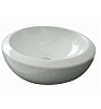 ArtCeram Blend Раковина чаша d46x18h см, без перелива, цвет: glossy white BLL001 01 00