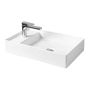 ArtCeram Scalino Раковина чаша 60x38x11,5h см, 1 отверстие, без перелива, цвет: matt white SCL003 05 00