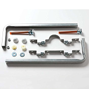 ArtCeram Комплект креплений для подвесных унитазов и биде, цвет: chrome ACA016