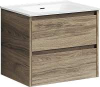 Sancos Libra Тумба для раковины подвесная 59x45x50h см, цвет: дуб чарльстон LB60ECH