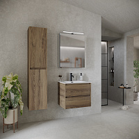 Sancos Libra Тумба для раковины подвесная 59x45x50h см, цвет: дуб чарльстон LB60ECH