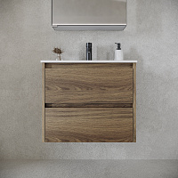 Sancos Libra Тумба для раковины подвесная 59x45x50h см, цвет: дуб чарльстон LB60ECH