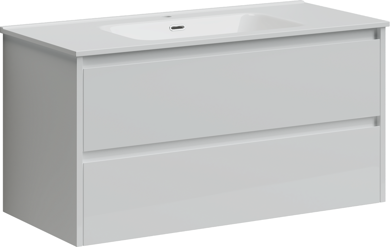 Sancos Libra Тумба для раковины подвесная 99x45x50h см, цвет: белый LB100W