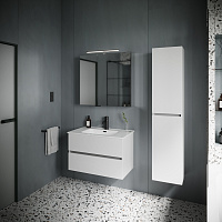 Sancos Urban Тумба для раковины подвесная 79x45x55h см, цвет: белый UR80W