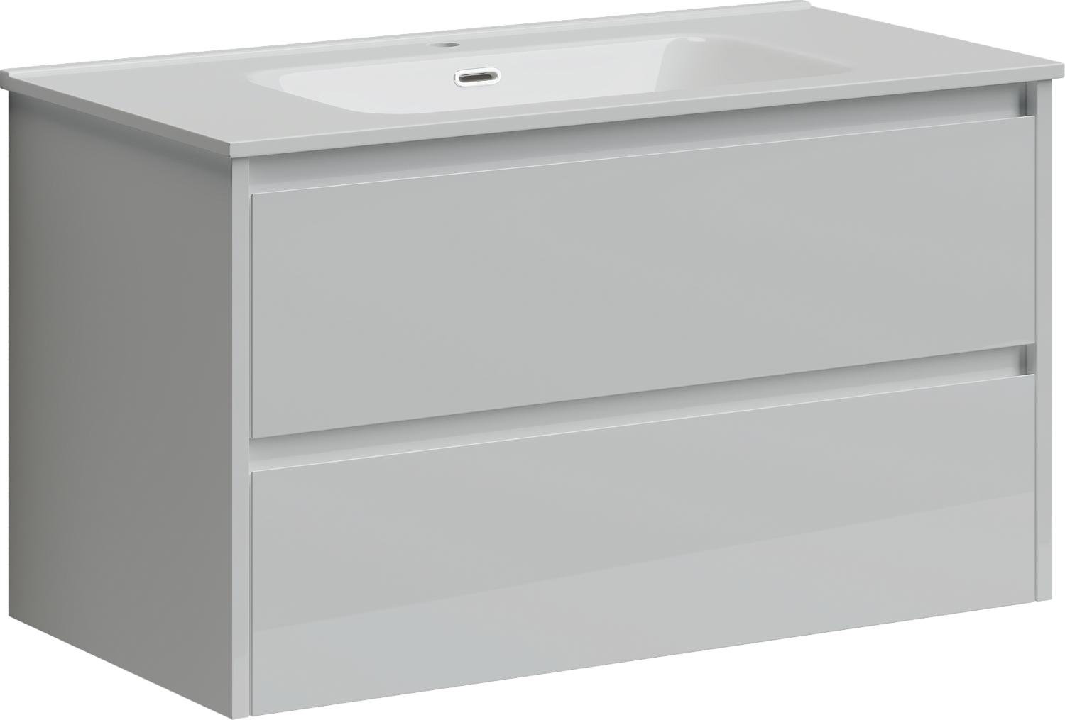 Sancos Libra Тумба для раковины подвесная 89x45x50h см, цвет: белый LB90W