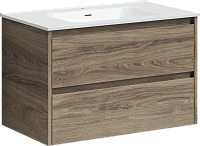 Sancos Libra Тумба для раковины подвесная 79x45x50h см, цвет: дуб чарльстон LB80ECH