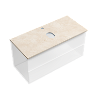 Sancos Столешница для мебели из керамогранита, размер 100х46 см, цвет: креман TT100A2X