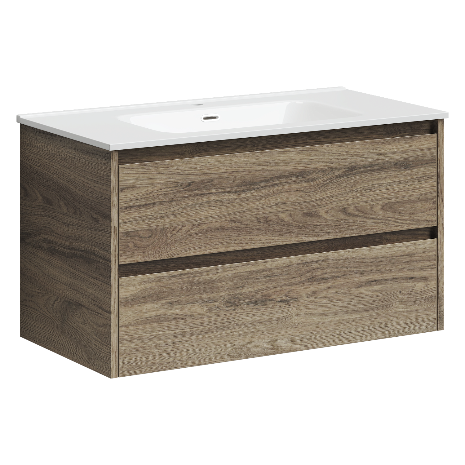 Sancos Libra Тумба для раковины подвесная 89x45x50h см, цвет: дуб чарльстон LB90ECH