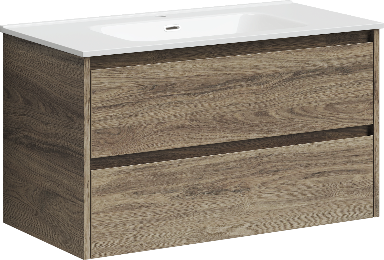 Sancos Libra Тумба для раковины подвесная 89x45x50h см, цвет: дуб чарльстон LB90ECH