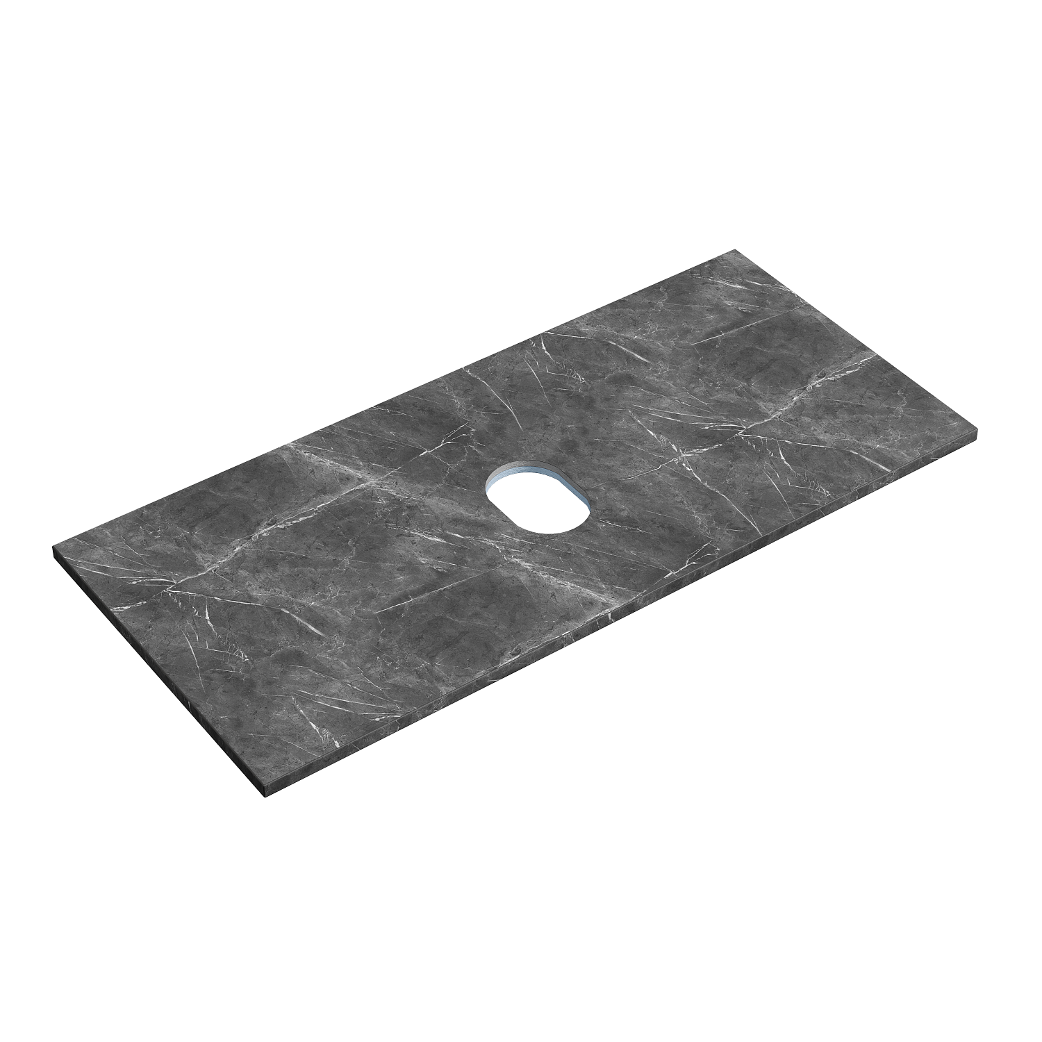 Sancos Столешница 80x46x2,1h см, цвет: black sky TT80A1