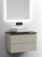 Sancos Столешница 80x46x2,1h см, цвет: black sky TT80A1