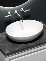 Sancos Столешница 80x46x2,1h см, цвет: black sky TT80A1