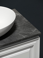 Sancos Столешница 80x46x2,1h см, цвет: black sky TT80A1