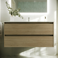 Sancos Cento Тумба для раковины подвесная 99x45x50h см, цвет: карпатская ель CN100KE